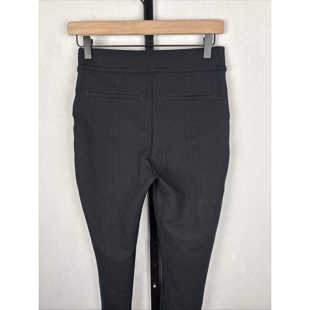 Spanx The Perfect Pant Ankle Sz Small Tall Back Seam Black Ponte Pull On Stretch - Picture 7 of 11